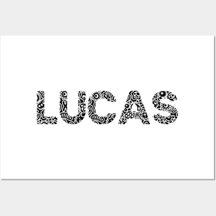 LUCAS NAME Posters and Art